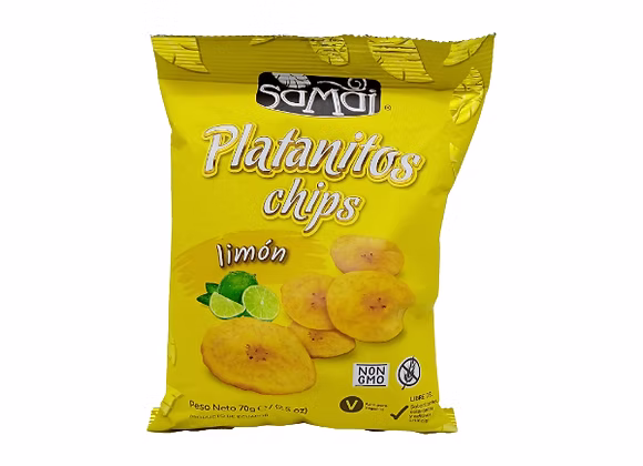 Chifles Limón70 Gr- Samai .