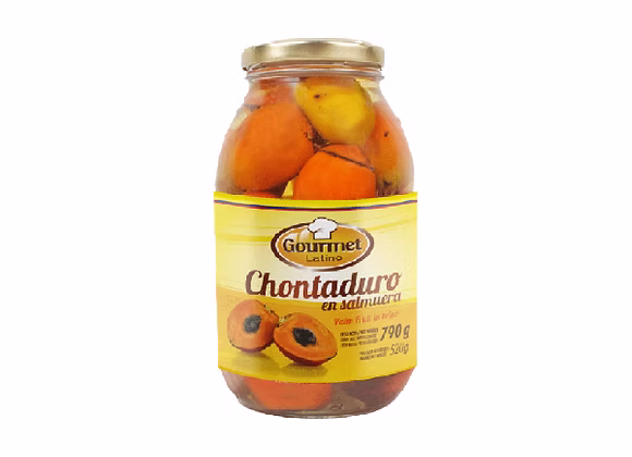 Chontaduro en Salmuera 750 Gr -Gourmet Latino
