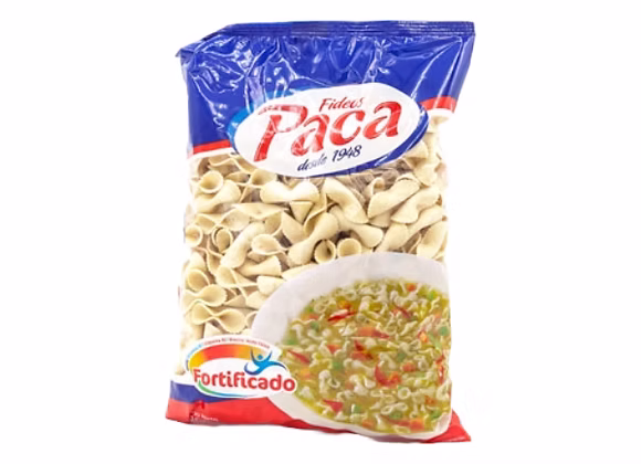 Fideo Paca Lazo Mediano (Redondo) 400 Gr